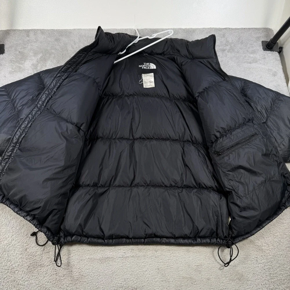 The North Face Jacket Mens XL Black 1996 Nuptse Retro 700 Down Puffer Packable